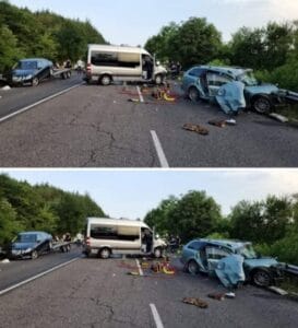 Извънредно: Зверска катастрофа между микробус и кола, има ... 26 488246504 715554784377904 4884980664042118255 n